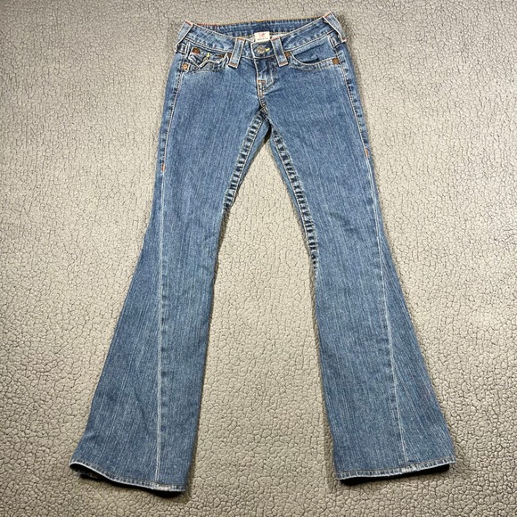 True Religion Denim - True Religion Blue Flare Jeans